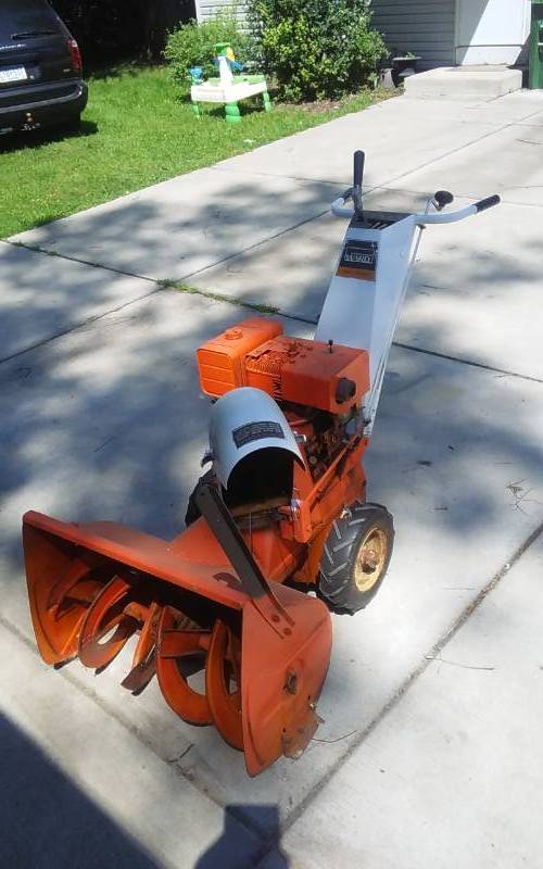 Montgomery Ward Dual Stage Snow Blower