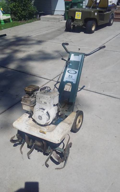 MTD 5HP Briggs & Stratton Tiller