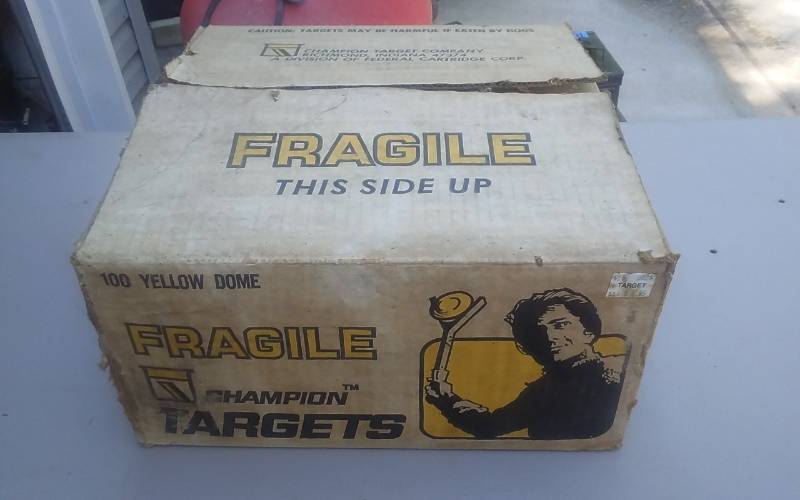 Partial Box Of Clay Pigeon Targets (Approx. 80)