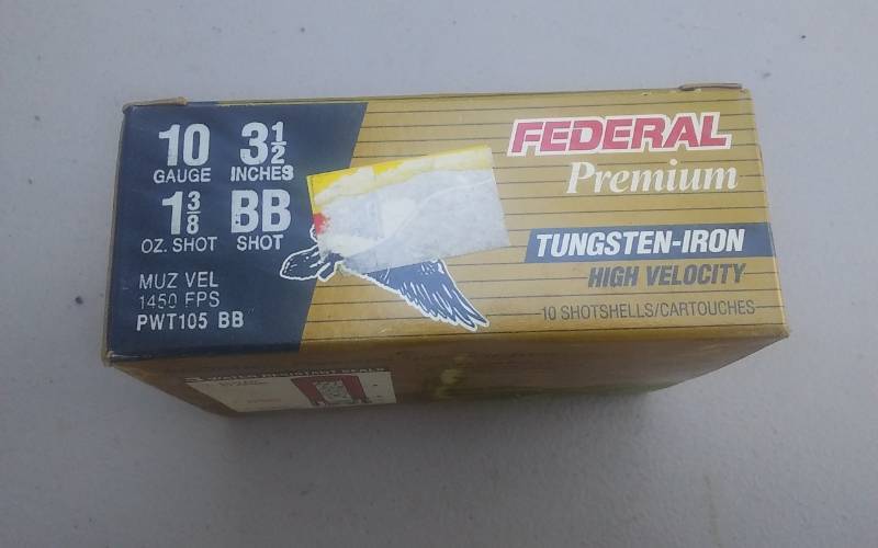 Box Federal Premium 10-Ga. 3-12 Inch Shotshells