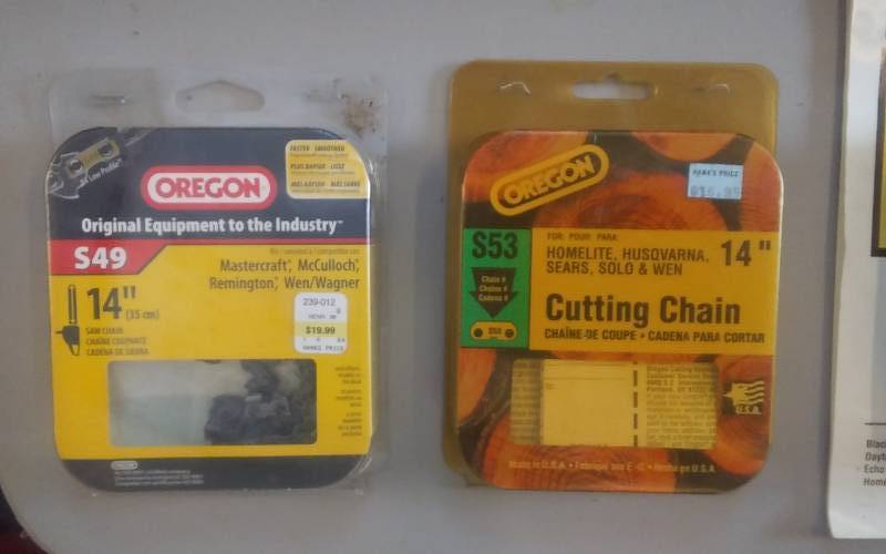 2-Oregon 14-Inch Chainsaw Chains