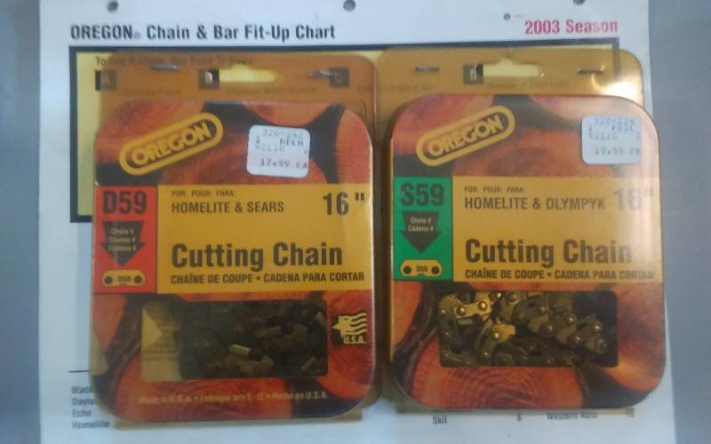 2-Oregon 16-Inch Chainsaw Chains