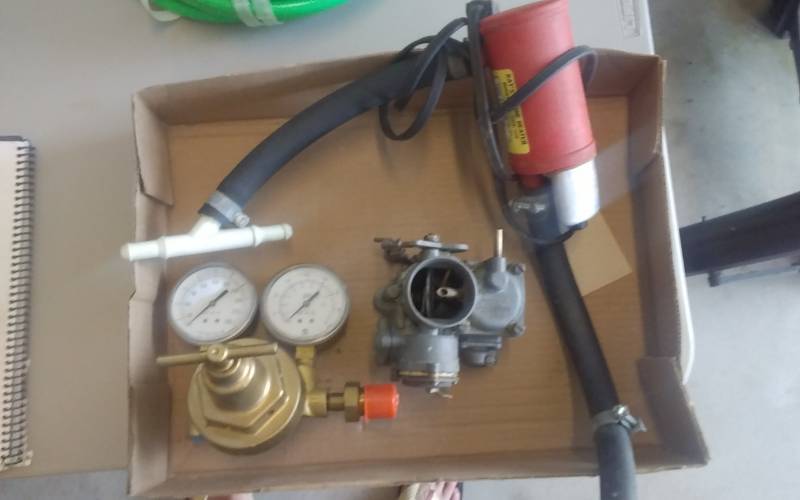 Regulator Gauge (3000 psi For Nitrogen), Engine Heater, Carburetor