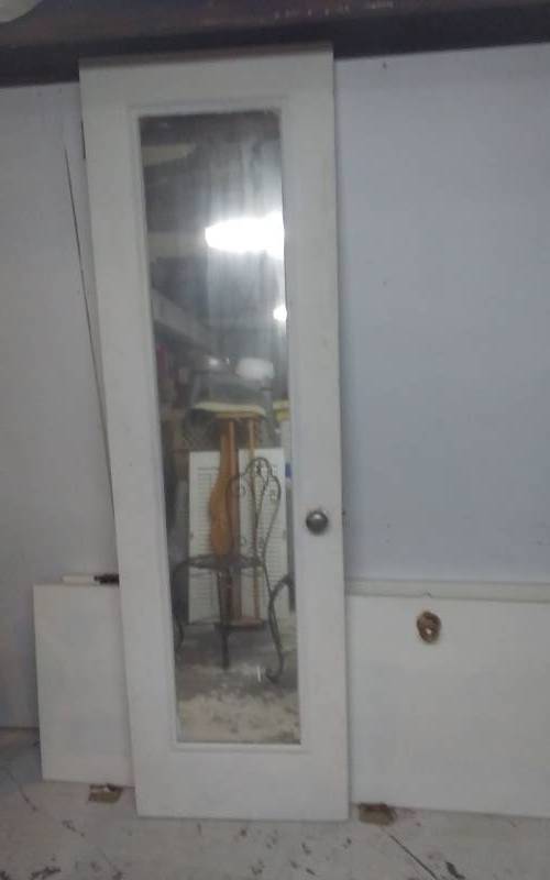 3-Vintage Doors (1-With Mirror 24x79)
