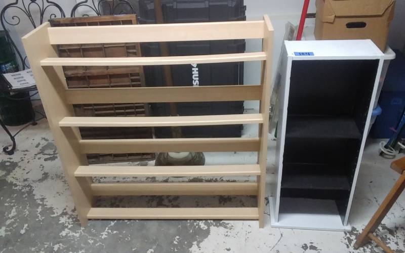 2-Shelf Units 33x8x36 (Fits DVDs Or Stampin Up Sets) Other 12x7x32