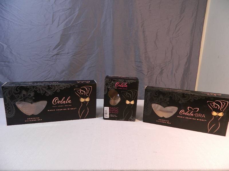 lot 191 image: 3 New Adhesive Silicone Bras