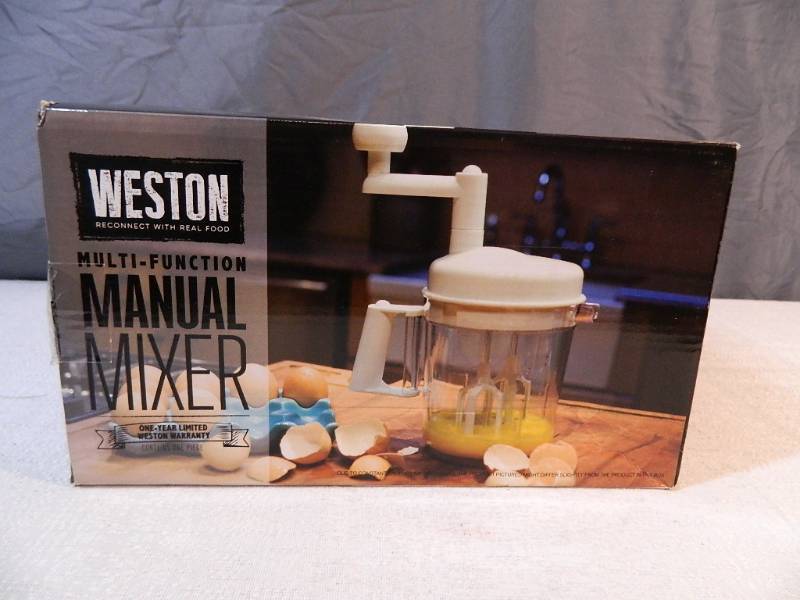 lot 204 image: New Weston Multi Function Manual Mixer