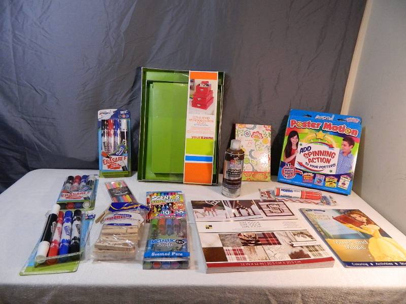 lot 228 image: New Craft and Office Items