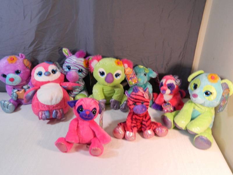 lot 238 image: 9 New Gal Pals Forever Stuffed Animals