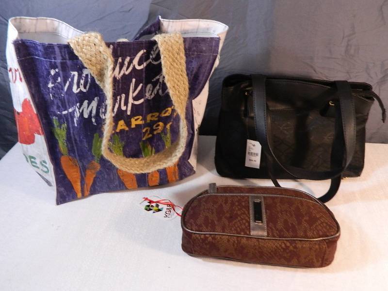 lot 243 image: 3 New Purses  Bags