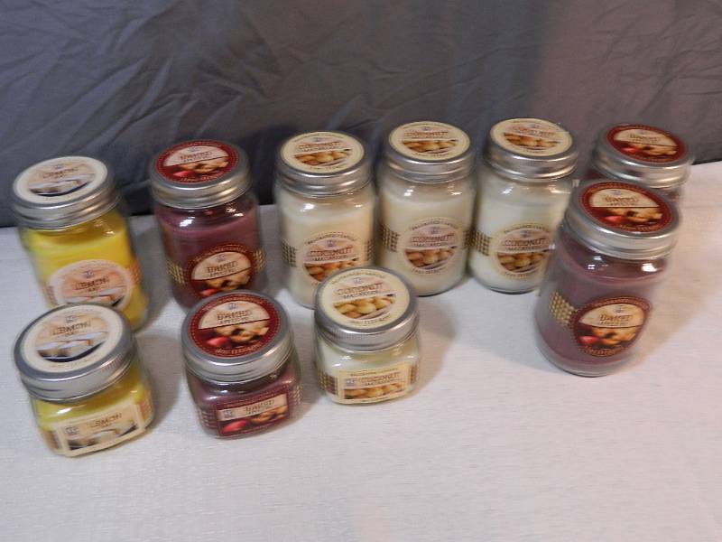 lot 244 image: Large Lot of New Candles