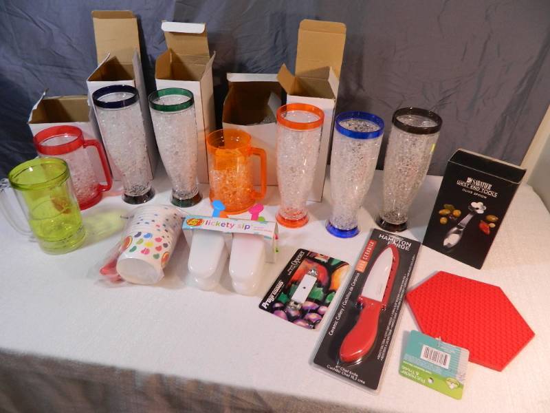 lot 273 image: New Freezable Mugs, Kitchen Items