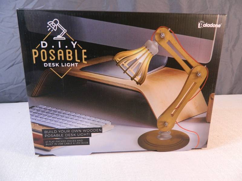 lot 56 image: New DIY Posable Desk Light Kit