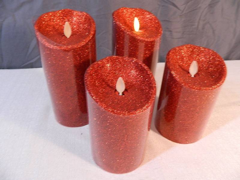 lot 67 image: 4 New Genuine Luminara Candles with Remote