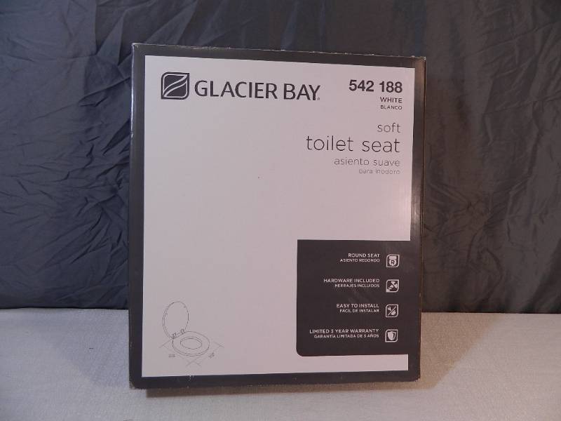 lot 74 image: New Glacier Bay Soft Padded Toilet Seat