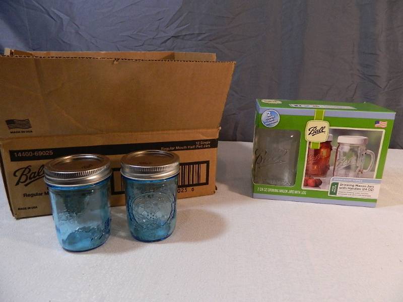 lot 101 image: New Ball Canning Jars and More