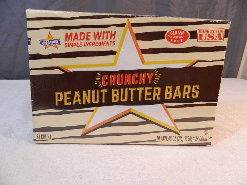 lot 125 image: New Case of 24 Crunchy Peanut Butter Bars