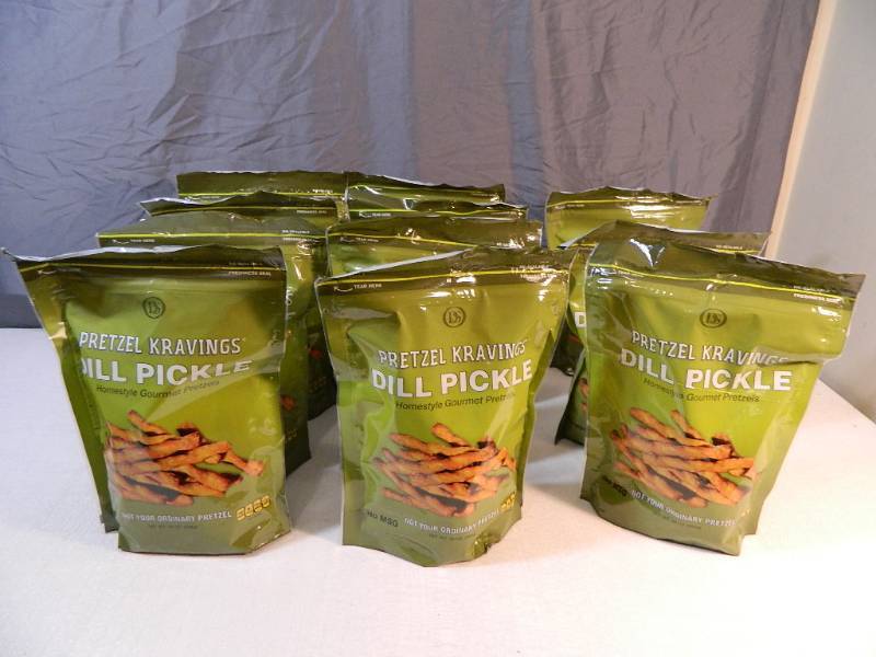 lot 132 image: 11 New Bags of Pretzel Kravings