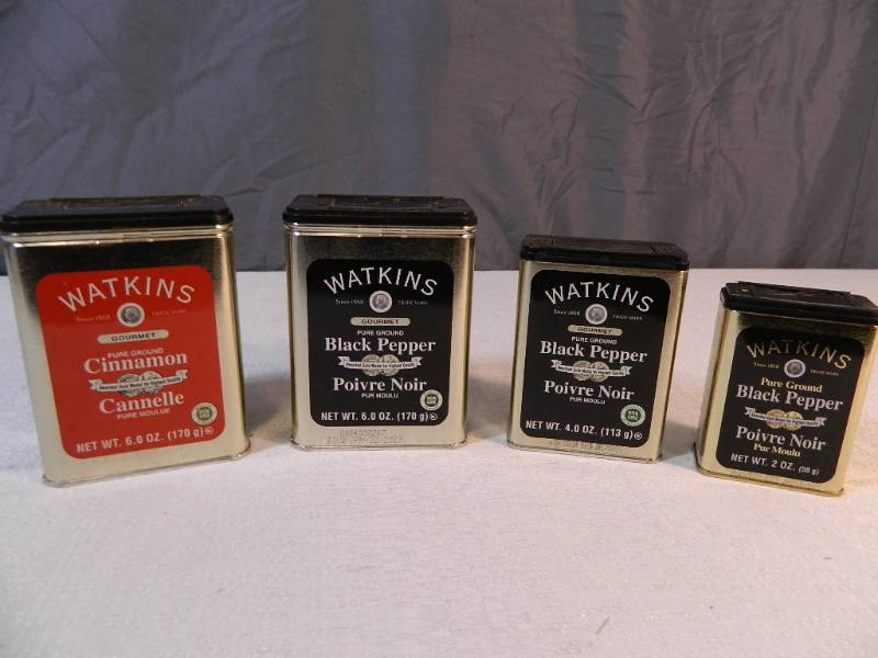 lot 137 image: 4 New Watkins Spices