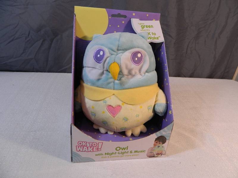 lot 156 image: New Owl Ok To Wake Nightlight and Music
