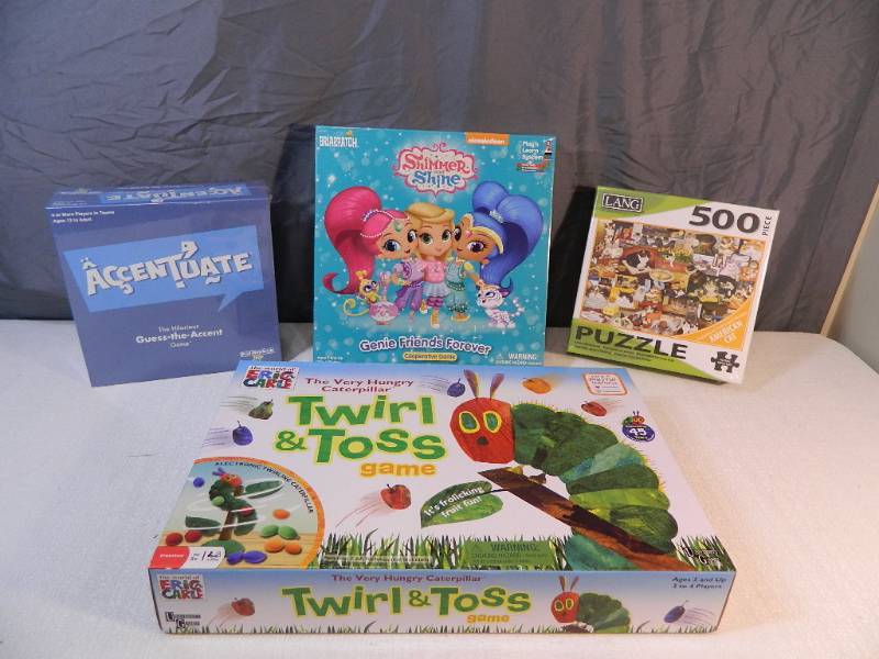 lot 163 image: 4 New Games and Puzzles