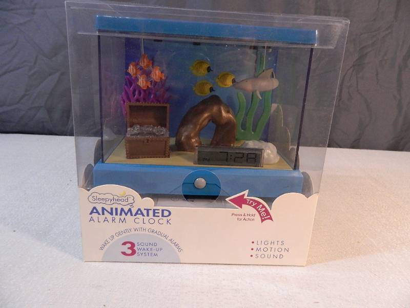 lot 165 image: New Super Cute Animated Alarm Clock