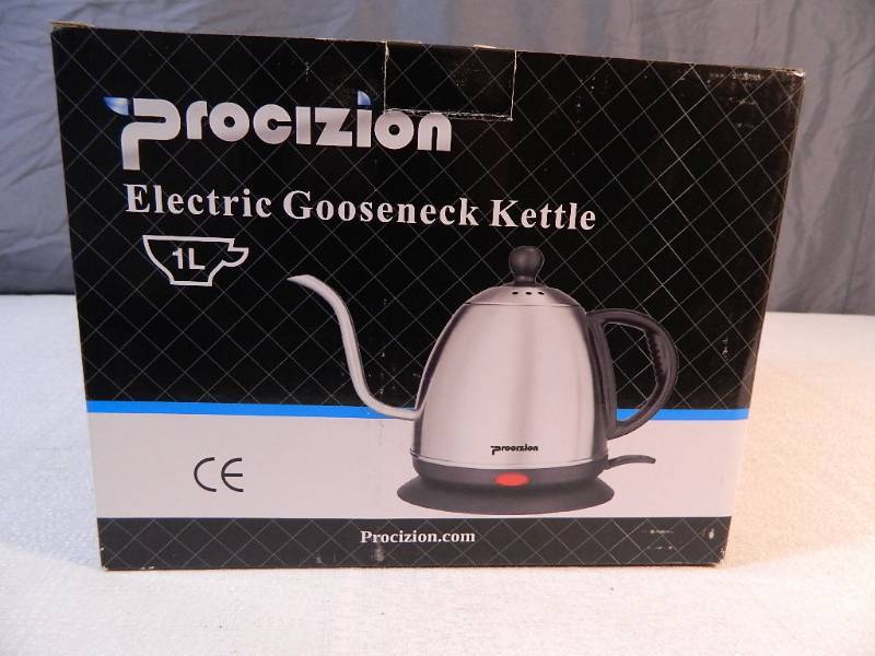 lot 166 image: New Electric Gooseneck Kettle