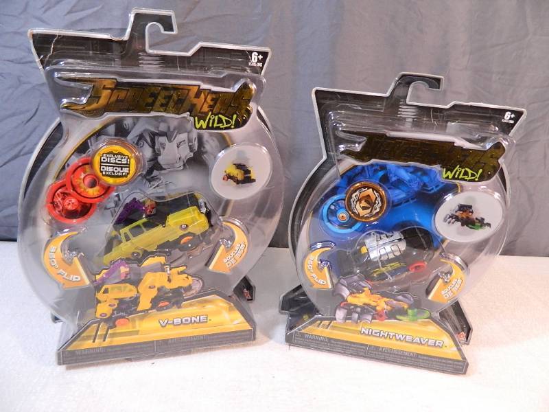lot 173 image: 2 New Screechers Wild Toy Sets