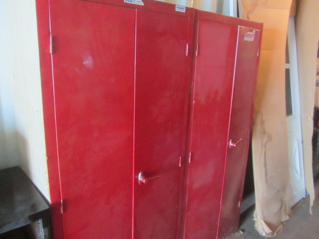 Two Double Door Cabinets