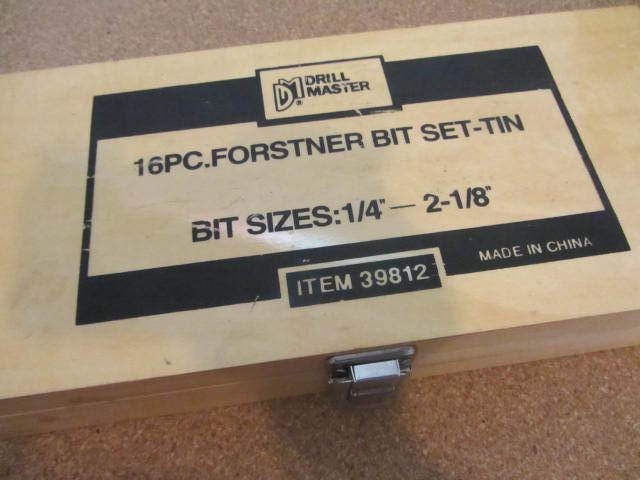 Forstner Bit Set