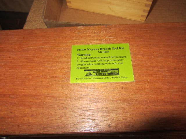 Keyway Broach Kit