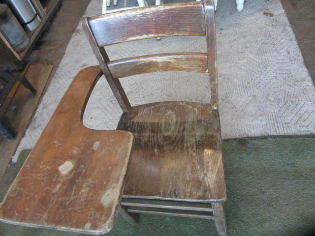 Antique School Desk