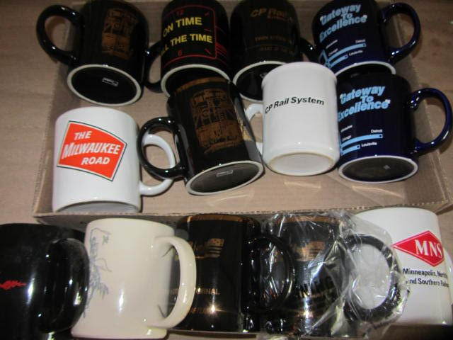 Railroad Mugs