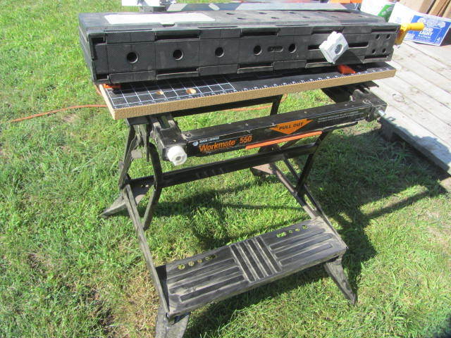 Workmate Table, Hirsch Clamps