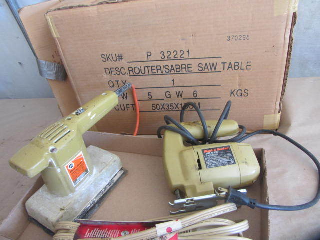 Saw, Sander, Table