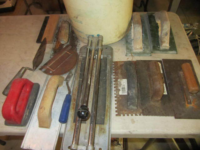 Tile Cutter, Cement Tools