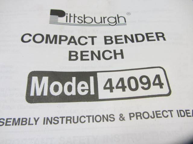 Compact Bender Bench