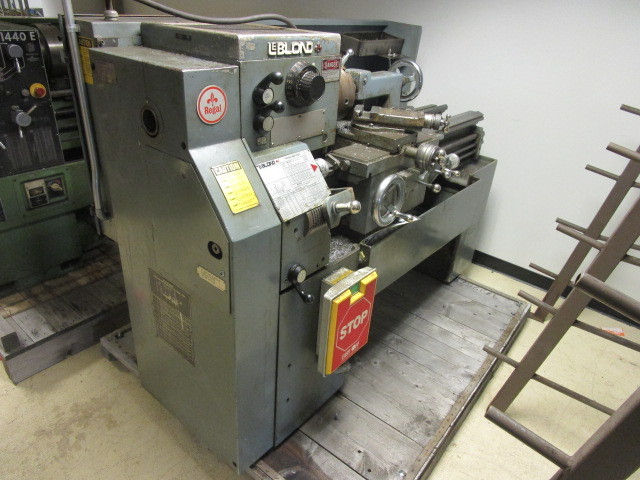 lot 502 image: LEBLOND INDUSTRIAL LATHE