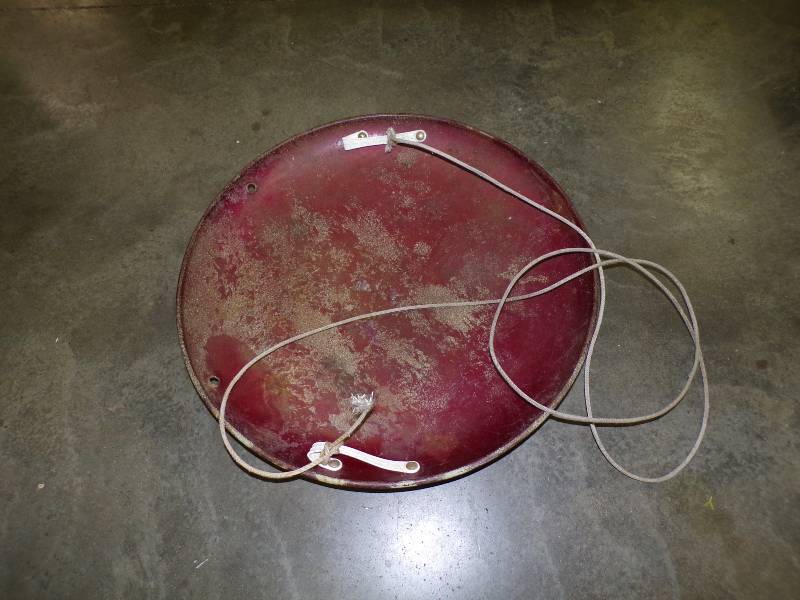 lot 57 image: Vintage Metal Kids Snow Sled