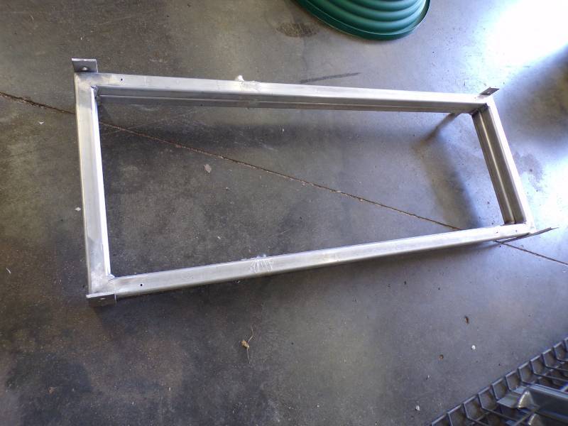 lot 68 image: 2 Aluminum Frames 16 x 42
