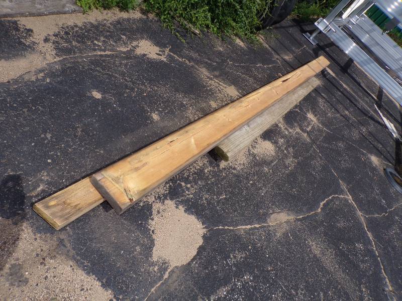 lot 79 image: 2 - 2 x 6 x 10 and 2 - 2 x 4 1-10 and one 8 and one Treated 2 x 6 x 6