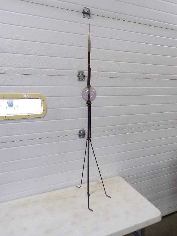 lot 91 image: Antique Lightning Rod