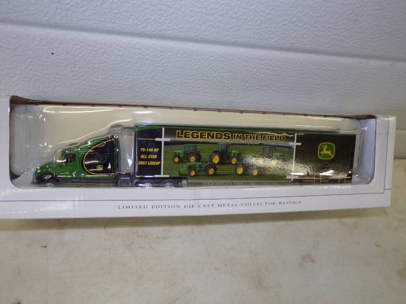 lot 20 image: John Deere Limited Edition Die Cast Metal Collector Replica Legends in the Field