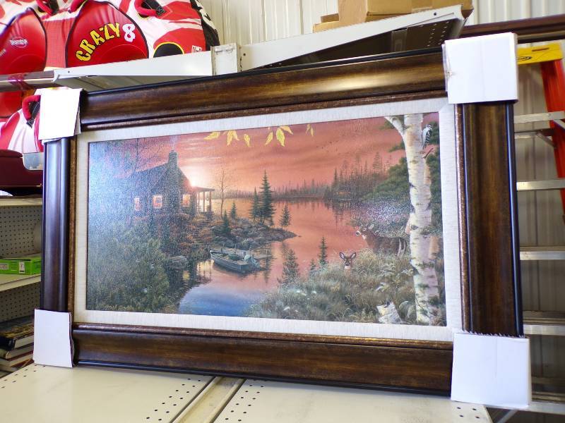 lot 210 image: Mark Daehlin  Autumn Evening Framed Print
