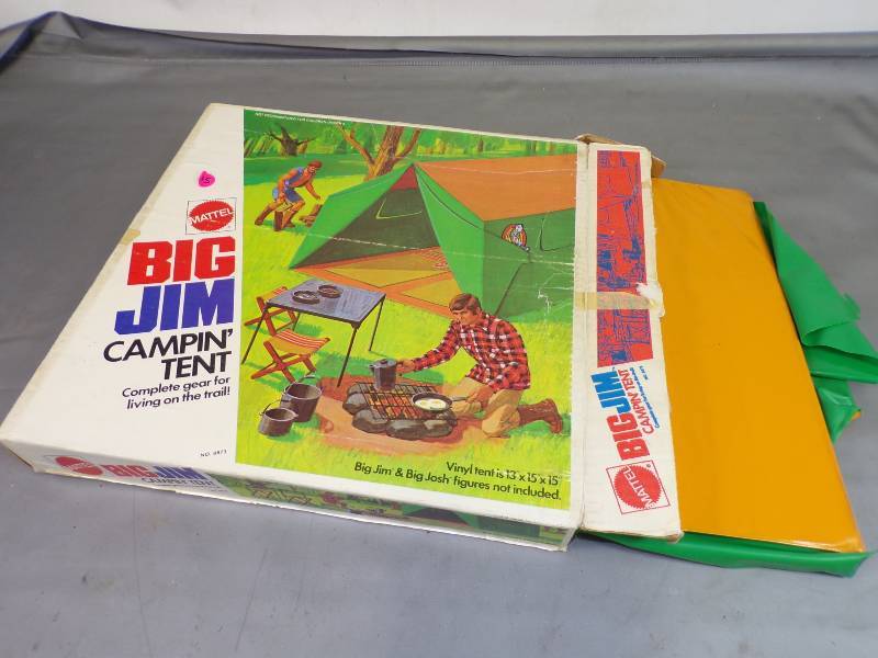 lot 227 image: Vintage Big Jim Camping Tent with Box