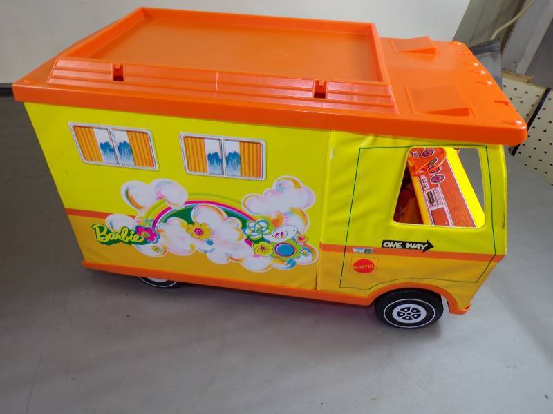 vintage barbie country camper