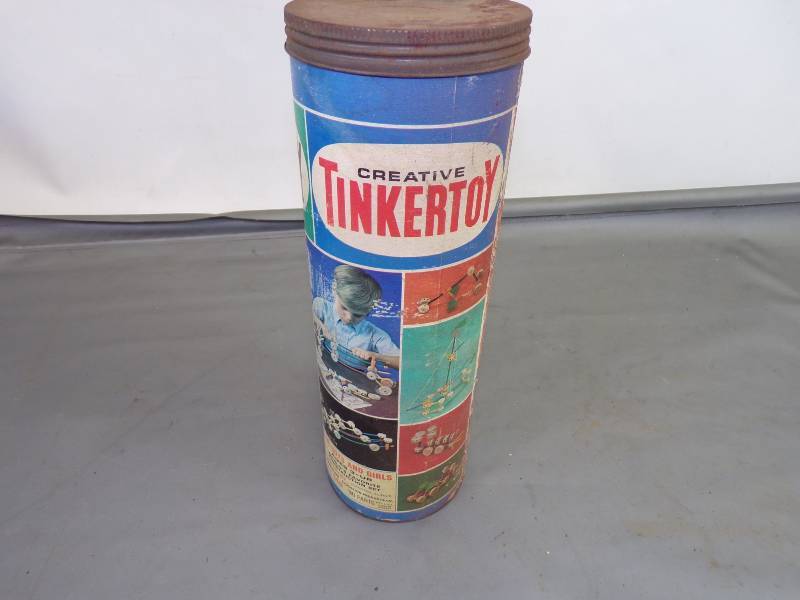 lot 231 image: Vintage Creative Tinkertoy