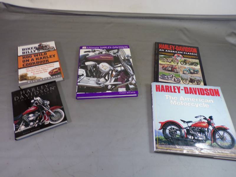 lot 268 image: Harley Davidson Books
