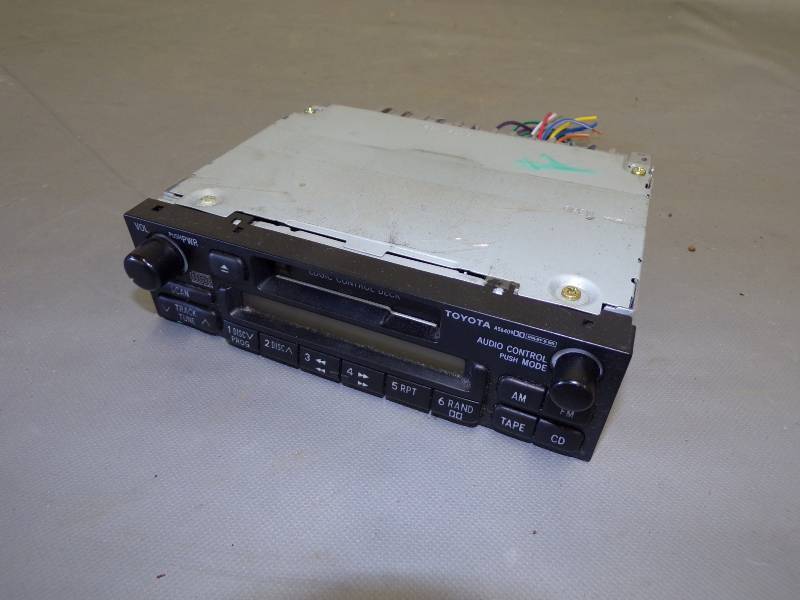 lot 293 image: Toyota OEM Radio to fit Corolla 1998-2002