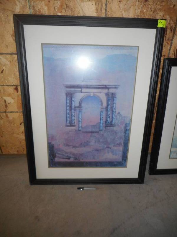 lot 21 image: Framed Art